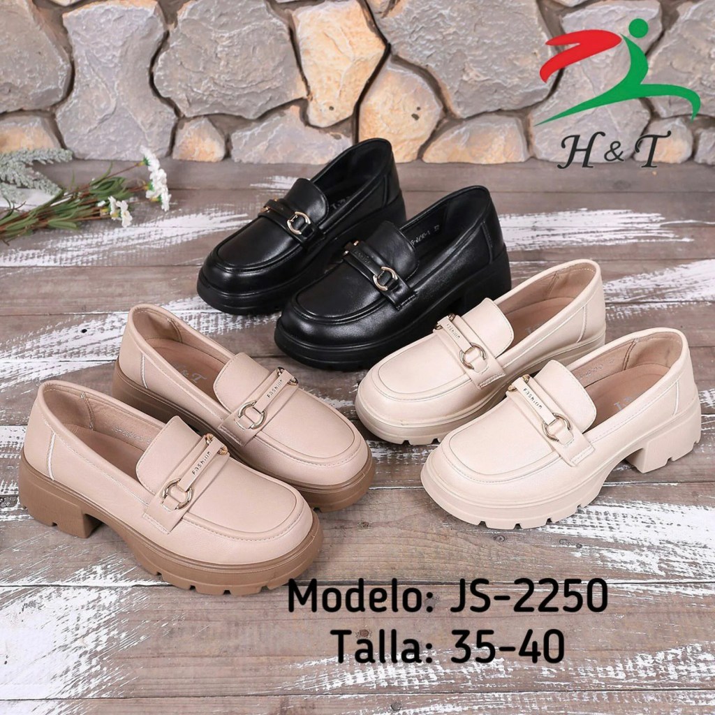 Mocasín Plataforma Elegante Mujer / JS-2250