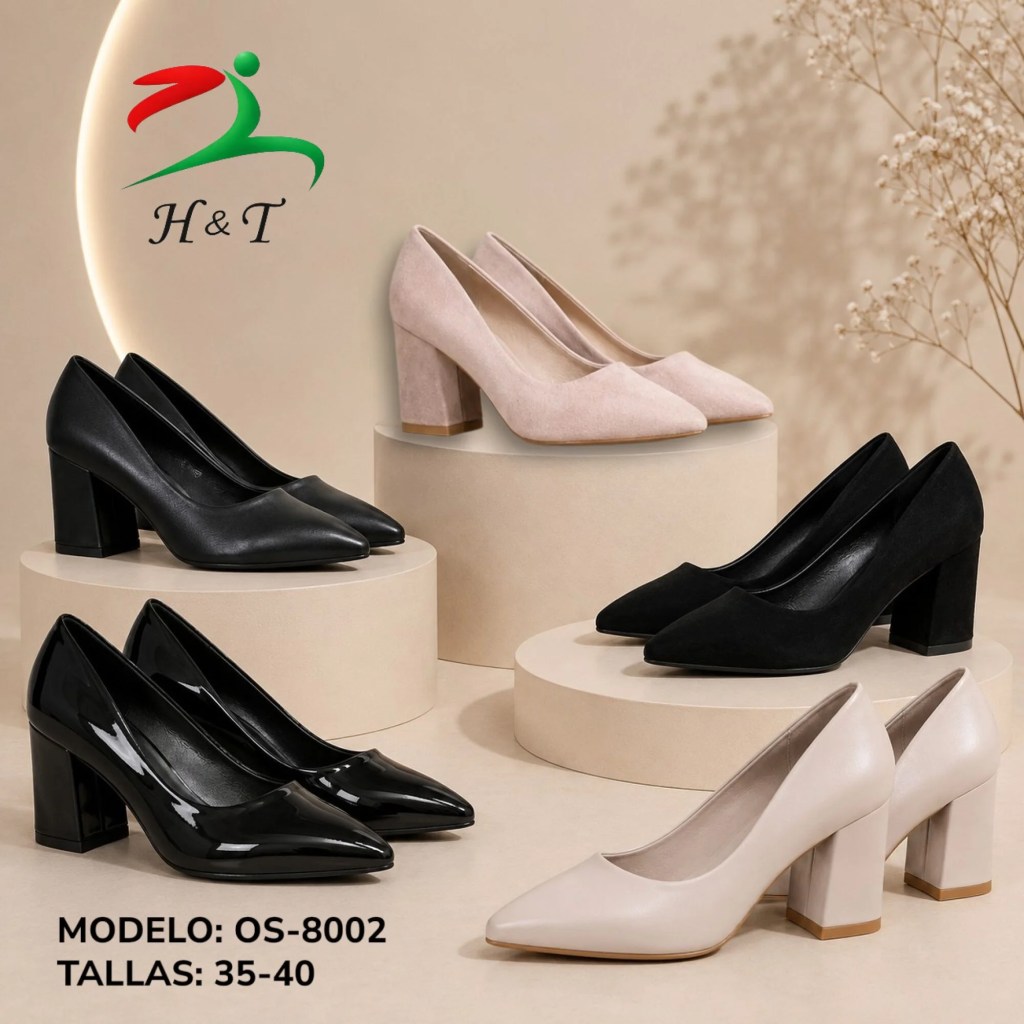 Zapatos de Tacón Cómodos para Oficina y Eventos / OS-8002