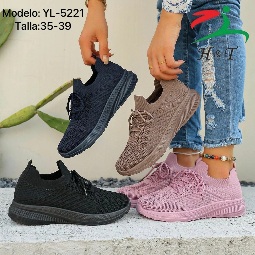 Tenis Cómodos para Mujer de Uso Diario / YL-5221