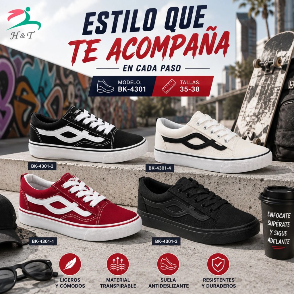 Tenis Urbanos para Mujer / BK-4301