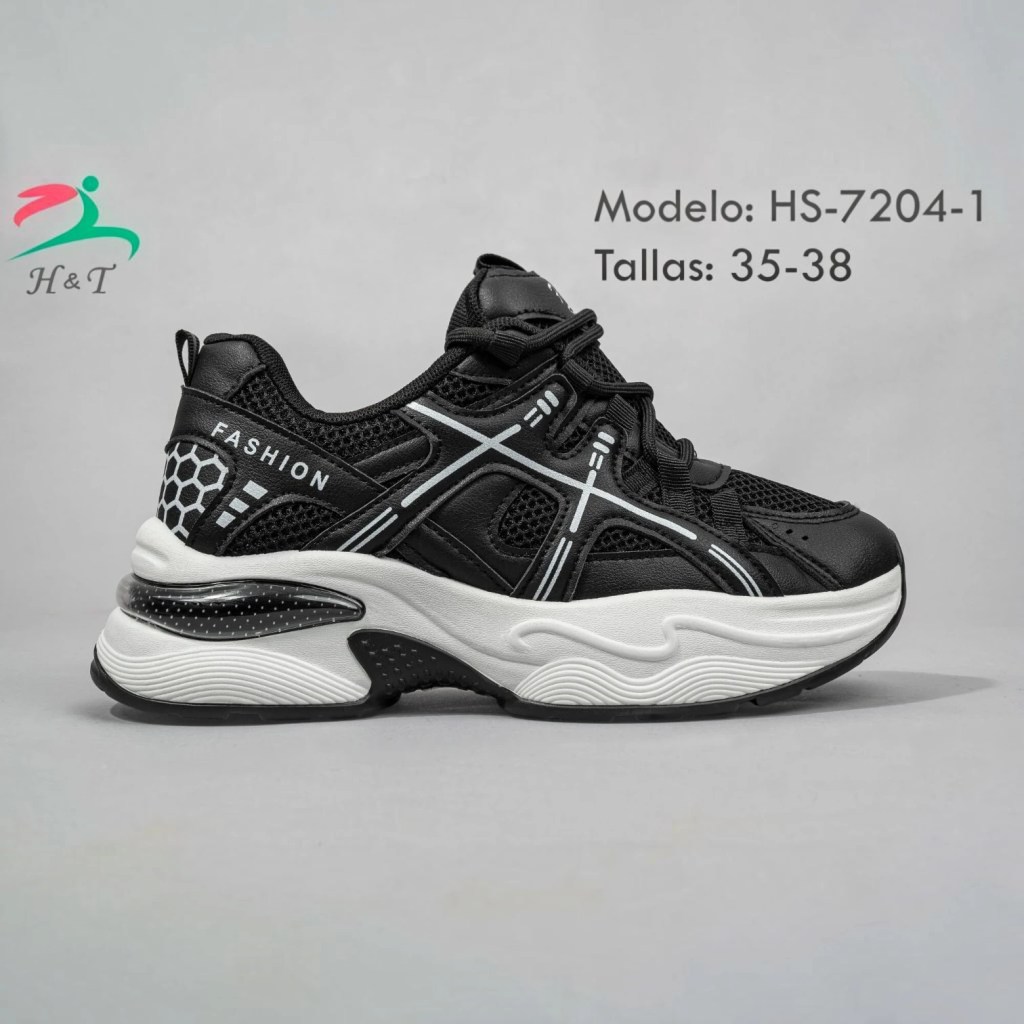 Tenis Sport Fashion con Cámara de Aire / HS-7204