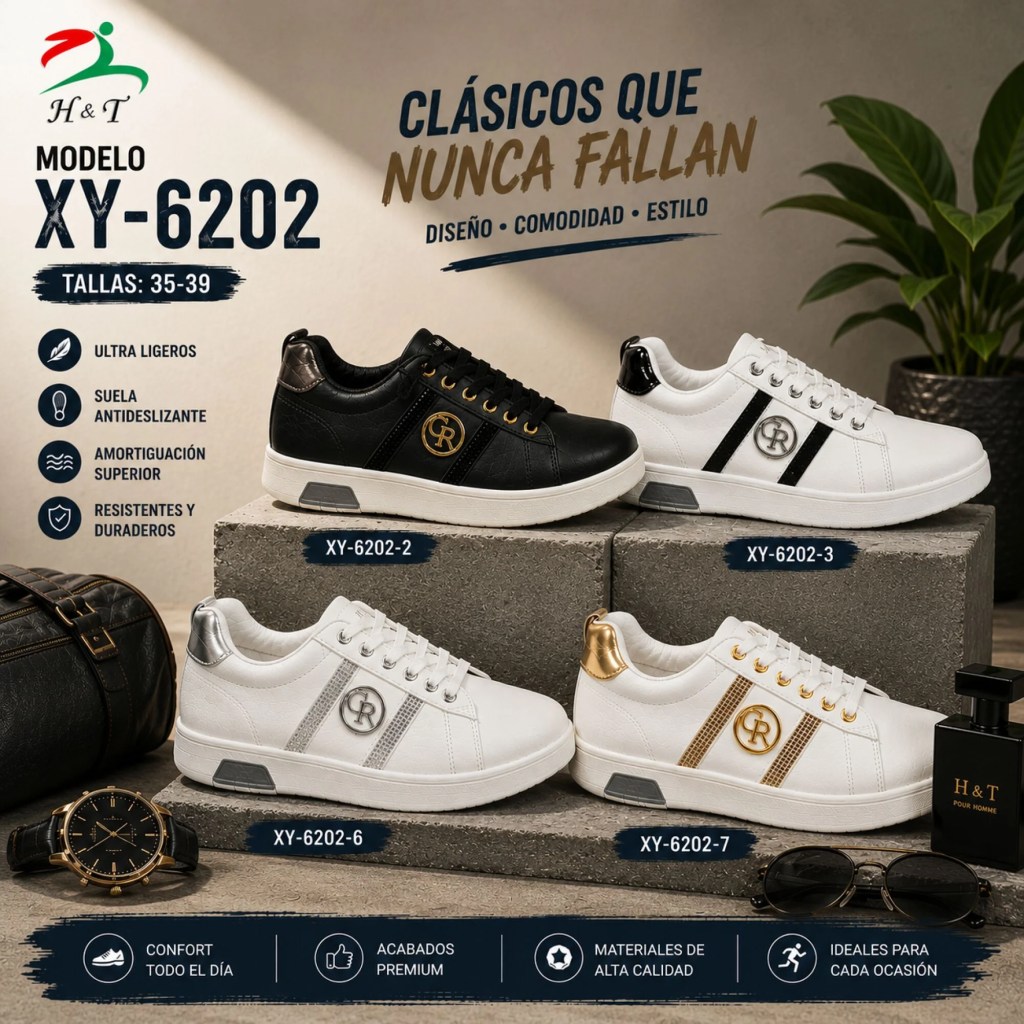 Tenis Casual Premium para Mujer / XY-6202