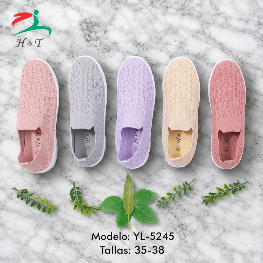 Tenis Casual Cómodos de Malla para Mujer / YL-5245