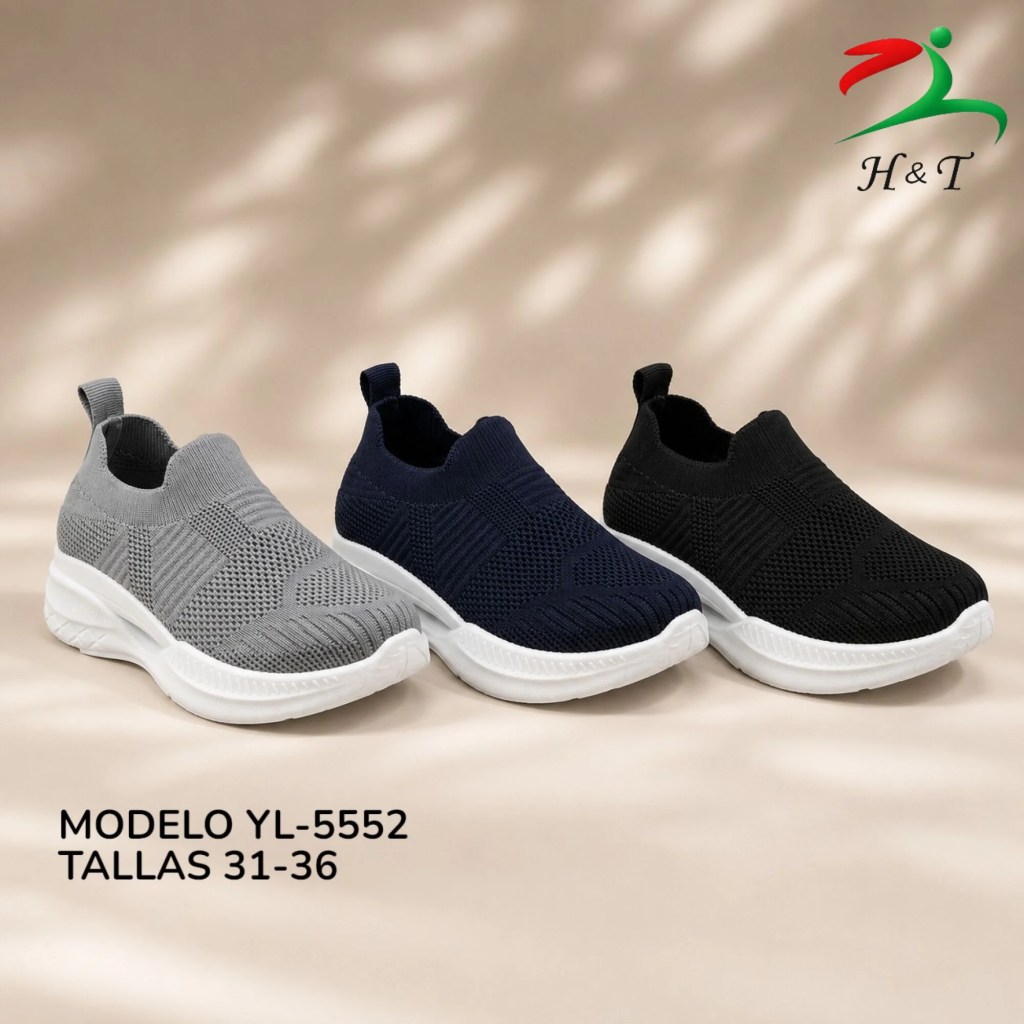 Tenis Slip-On Ultraligero para Niño/a / YL-5552