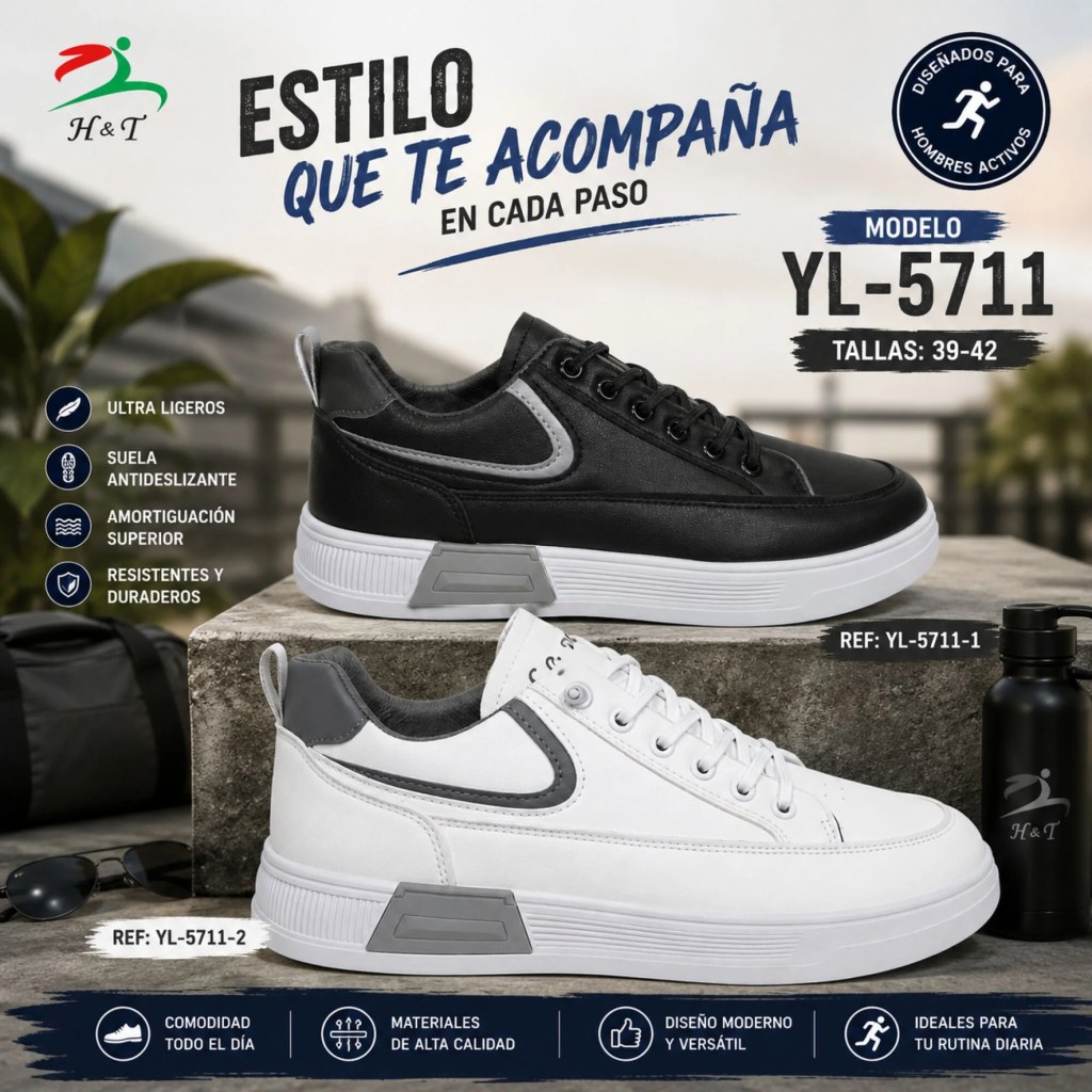 Tenis Casual Lifestyle para Hombre / YL-5711